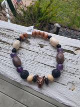 Wolfbound Amethyst Guardian Bracelet