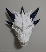 Frostfang Dragon Skull Wall Mount