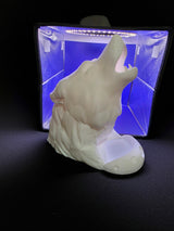 Howling Wolf Head Dice Tower