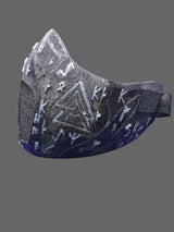 Odin Inspired Half Mask w/ Glow In the Dark Details