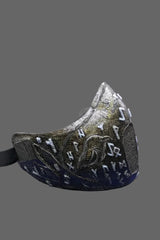 Odin Inspired Half Mask w/ Glow In the Dark Details