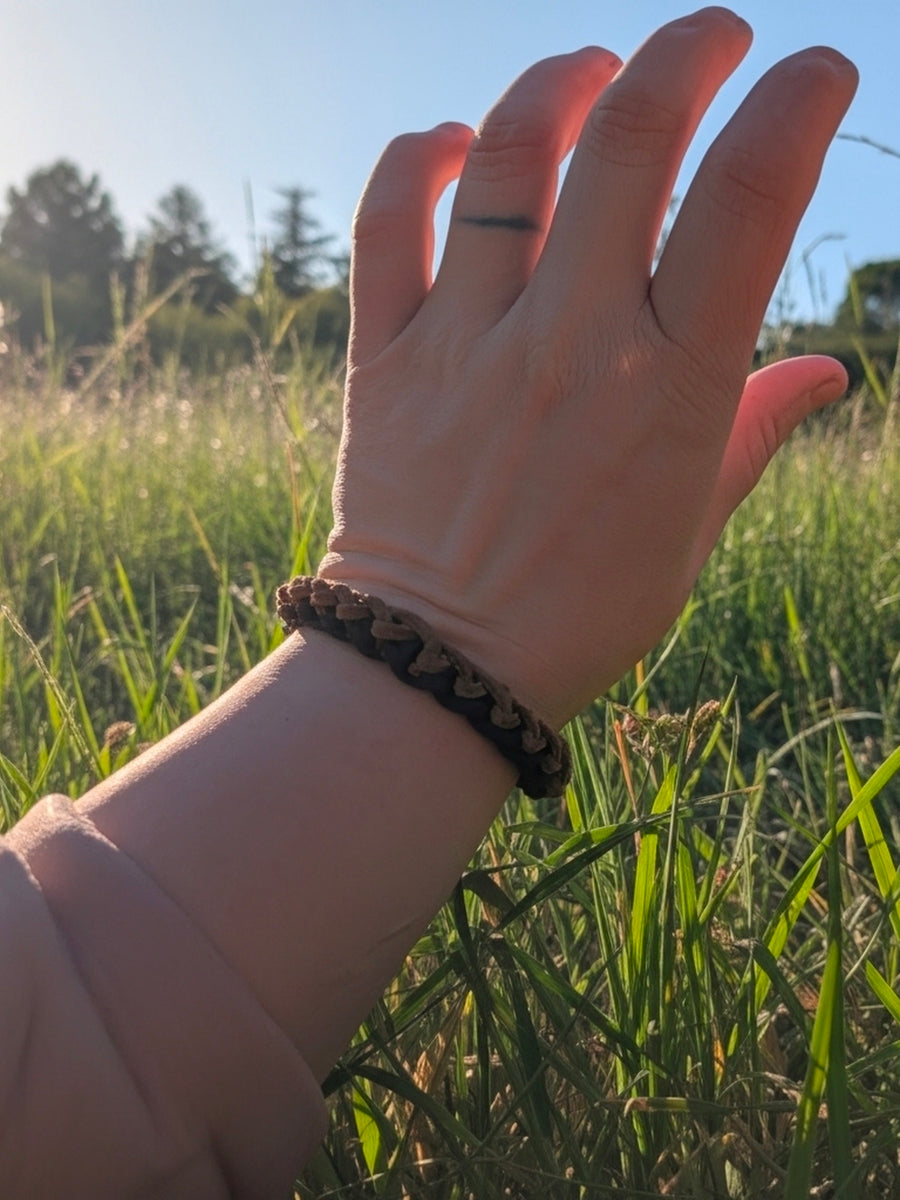 Adjustable Faux Suede Bracelet