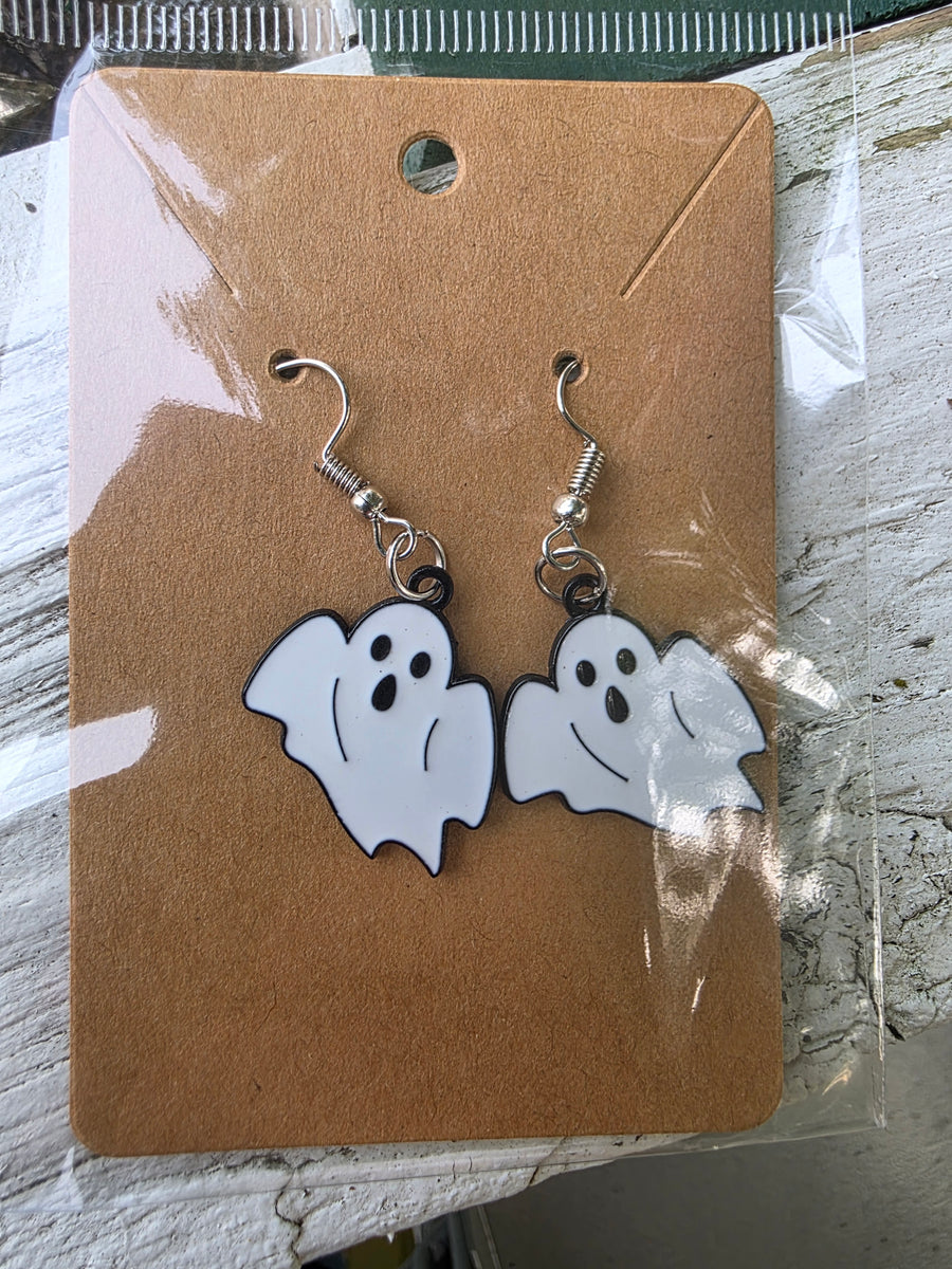 Boo Buddies Ghost Earrings