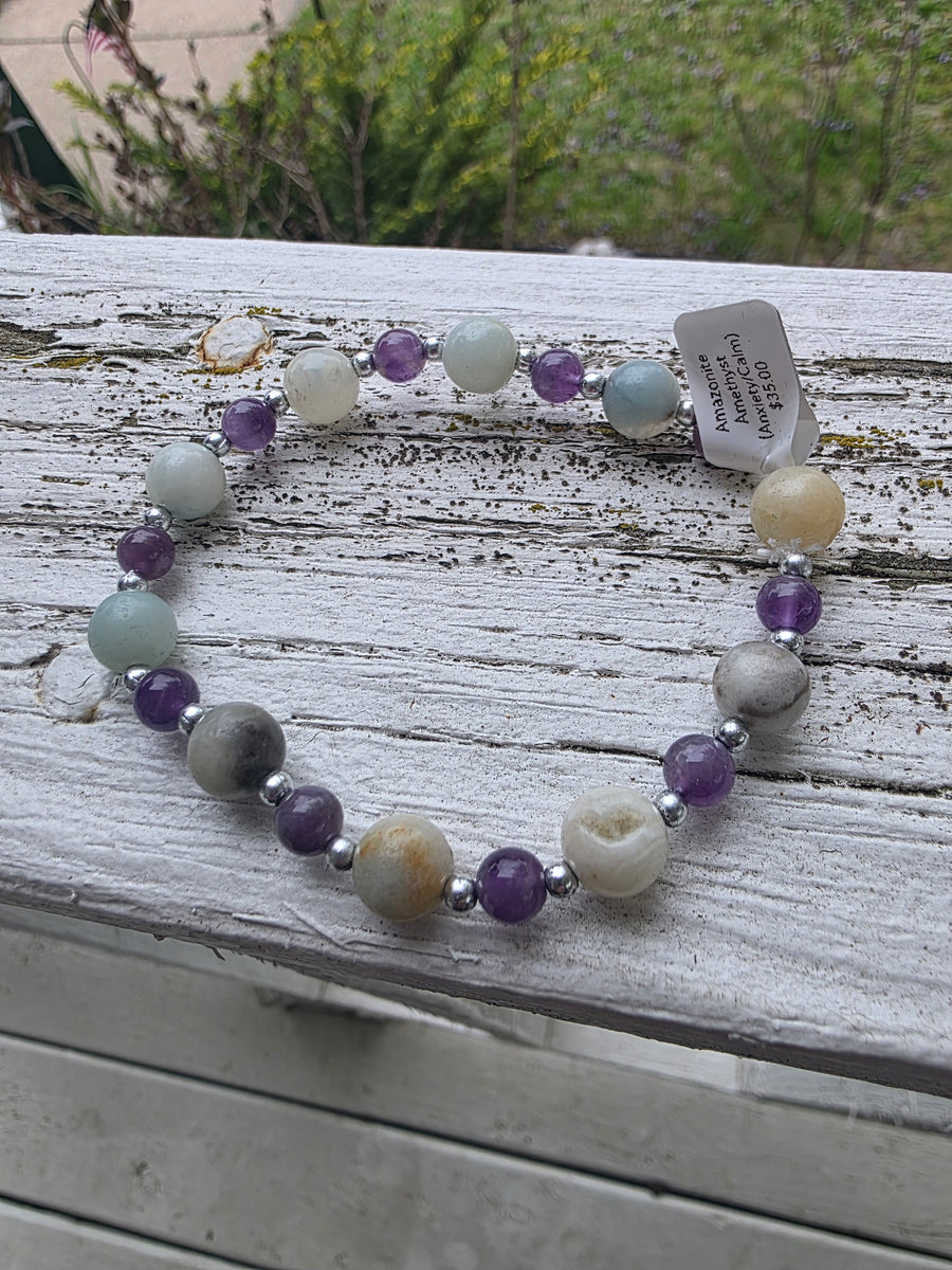 Druzy Anxiety/Calm Bracelet