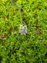 Heart Bellied Owl Necklace