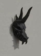 Draconic Rebellion - Rock n Roll Dragon Head Wall Mount