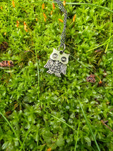 Heart Bellied Owl Necklace