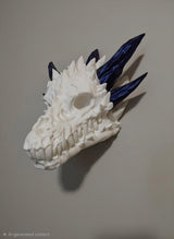Frostfang Dragon Skull Wall Mount